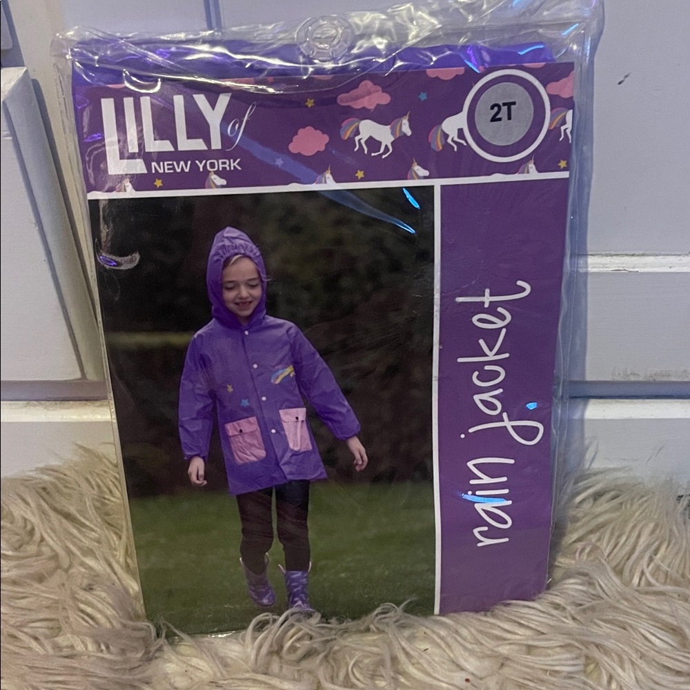 Lilly of New York Purple Rain Jacket